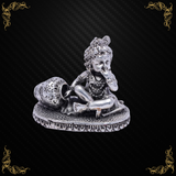 Makhan Chor with Velvet Box 999 Silver Plated.