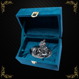 Makhan Chor with Velvet Box 999 Silver Plated.